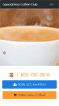 Mobile Screenshot of ganodermacoffeeclub.com